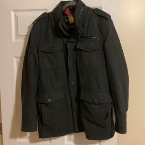 Size XL pea coat style brand Guess coat